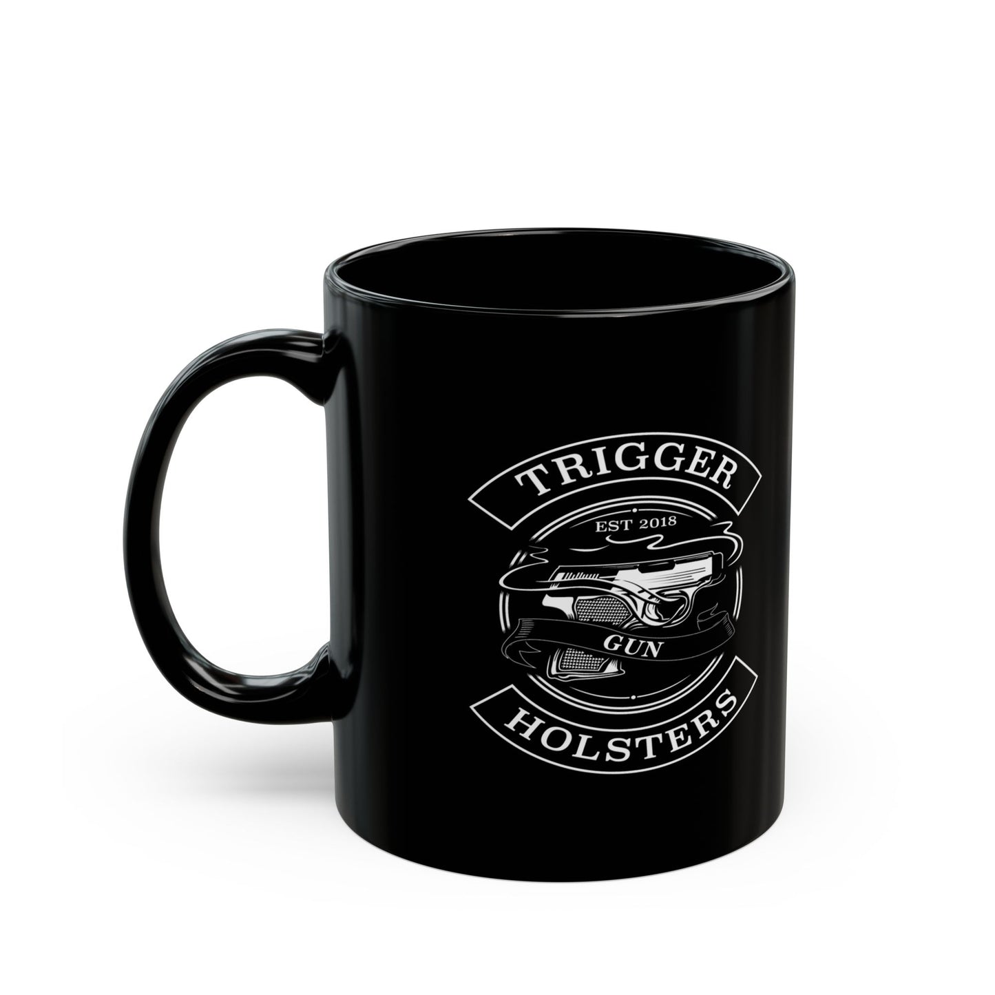 Trigger Black Mug 15oz